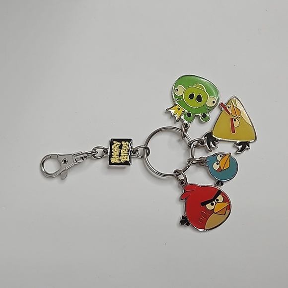 ANGRY BIRDS KEYCHAIN - Picture 1 of 5